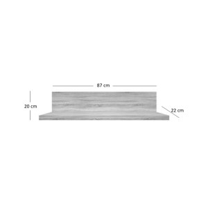 alpha-TO-NORT90-1364003 ΡΑΦΙ ΚΡΕΜΑΣΤΟ NORTON 87X22X20ΕΚ ΣΟΝΟΜΑ