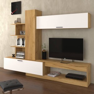 alpha-TO-OMELA-2716 ΣΥΝΘΕΣΗ ΤΗΛΕΟΡΑΣΗΣ OMELA 260X42X193ΕΚ ΧΡΥΣΟΣ ΔΡΥΣ ΜΕ ΛΕΥΚΟ