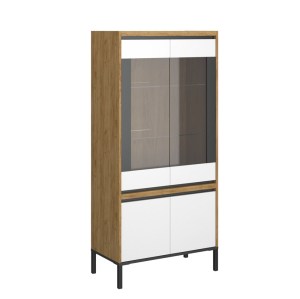 alpha-TO-PALMOR2D2W-14032 ΒΙΤΡΙΝΑ PALMOR ΧΡΥΣΟ ΔΡΥΣ-ΛΕΥΚΟ 77X40X164CM