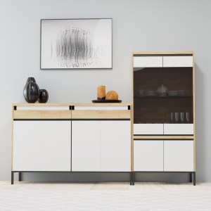 alpha-TO-PALMOR4D2S-2039225 ΜΠΟΥΦΕΣ PALMOR ΧΡΥΣΟ ΔΡΥΣ-ΛΕΥΚΟ 150X40X101CM