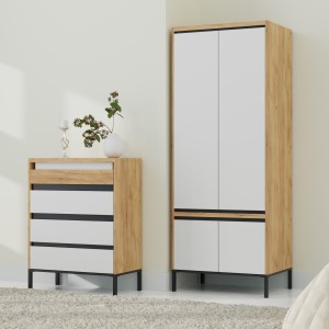 alpha-TO-PALMOR4S-15437 ΣΥΡΤΑΡΙΕΡΑ PALMOR ΧΡΥΣΟ ΔΡΥΣ-ΛΕΥΚΟ 77X40X101CM