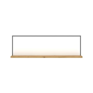 alpha-TO-PALMOR80-14044 ΡΑΦΙ ΕΠΙΤΟΙΧΙΟ PALMOR ΧΡΥΣΟ ΔΡΥΣ-ΛΕΥΚΟ 77X23.5X24.5CM