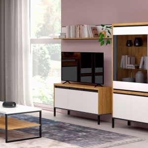 alpha-TO-PALMORTV3D115-1371603 ΕΠΙΠΛΟ ΤΗΛΕΟΡΑΣΗΣ PALMOR ΧΡΥΣΟ ΔΡΥΣ-ΛΕΥΚΟ 113.5X40X60CM