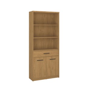 alpha-TO-PAVI2D1S-84-2956420 ΒΙΒΛΙΟΘΗΚΗ PAVI ΒΕΛΑΝΙΔΙΑ 84.3X33.8X197.2CM