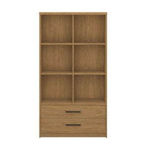 alpha-TO-PAVI2S-84-2956390 ΒΙΒΛΙΟΘΗΚΗ PAVI ΒΕΛΑΝΙΔΙΑ 84.3X33.8X156.4CM
