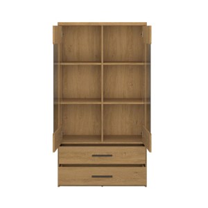 alpha-TO-PAVI2W2S-2956411 ΒΙΤΡΙΝΑ PAVI ΒΕΛΑΝΙΔΙΑ ΜΕ 2 ΣΥΡΤΑΡΙΑ 84.3X33.8X156.4CM