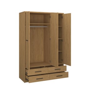 alpha-TO-PAVI3D4S-2956445 ΝΤΟΥΛΑΠΑ ΤΡΙΦΥΛΛΗ ΜΕ ΚΑΘΡΕΦΤΗ PAVI ΒΕΛΑΝΙΔΙΑ 124.6X55.1X197.2CM