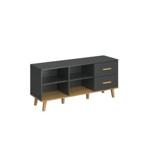alpha-TO-PLUTON2S134-2640095 ΜΠΟΥΦΕΣ PLUTON ΑΝΘΡΑΚΙ-ΧΡΥΣΟ ΔΡΥΣ 134.1X40X60.6CM