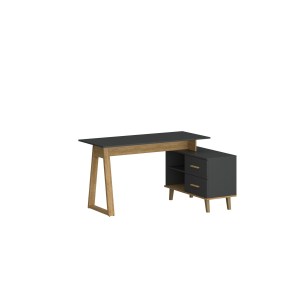alpha-TO-PLUTONSET3-2693458 ΣΥΝΘΕΣΗ ΓΡΑΦΕΙΟΥ PLUTON SET 3 (ΣΕΤ 2ΤΜΧ) ΑΝΘΡΑΚΙ-ΧΡΥΣΟ ΔΡΥΣ