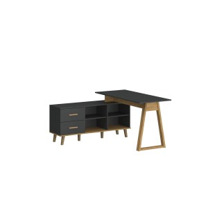 alpha-TO-PLUTONSET4-2693456 ΣΥΝΘΕΣΗ ΓΡΑΦΕΙΟΥ PLUTON SET 4 (ΣΕΤ 2ΤΜΧ) ΑΝΘΡΑΚΙ-ΧΡΥΣΟ ΔΡΥΣ
