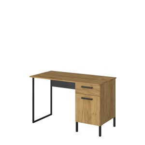 alpha-TO-SANTES120-14047 ΓΡΑΦΕΙΟ SANTES ΧΡΥΣΟ ΔΡΥΣ-ΓΡΑΦΙΤΗΣ 120X60X74ΕΚ