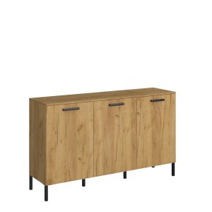 alpha-TO-SANTES3D-14077 ΜΠΟΥΦΕΣ SANTES ΧΡΥΣΟ ΔΡΥΣ-ΓΡΑΦΙΤΗ 155X42X92.5CM