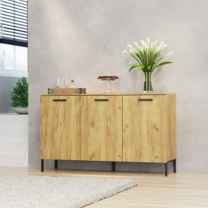 alpha-TO-SANTES3D-2958 ΜΠΟΥΦΕΣ SANTES ΧΡΥΣΟ ΔΡΥΣ-ΓΡΑΦΙΤΗ 155X42X92.5CM