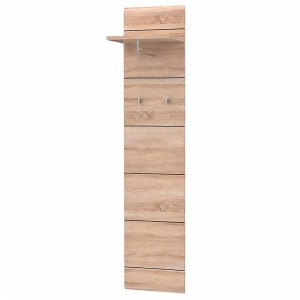 alpha-TO-SOLOHANG-1502677 ΚΡΕΜΑΣΤΡΑ SOLO 40X30X194CM SONOMA ΜΕ ΛΕΠΤΟΜΕΡΕΙΕΣ WENGE ΚΑΙ MDF ΚΑΜΠΥΛΩΤΟ ΤΕΛΕΙΩΜΑ