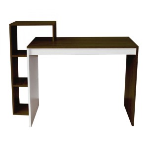 alpha-TO-TABLE110N-3022 ΓΡΑΦΕΙΟ 110Ν WENGE-ΛΕΥΚΟ 110X40X90ΕΚ