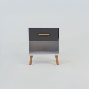 alpha-TO-TIMMY1S-2957143 ΚΟΜΟΔΙΝΟ TIMMY ΛΕΥΚΟ-ΓΡΑΦΙΤΗ-ΓΚΡΙ 46.8X36X57.1CM