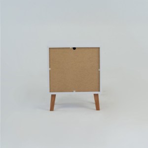 alpha-TO-TIMMY1S-2957151 ΚΟΜΟΔΙΝΟ TIMMY ΛΕΥΚΟ-ΓΡΑΦΙΤΗ-ΓΚΡΙ 46.8X36X57.1CM
