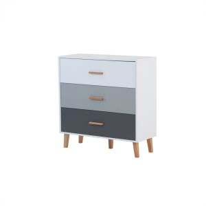 alpha-TO-TIMMY3S-2957093 ΣΥΡΤΑΡΙΕΡΑ TIMMY ΛΕΥΚΟ-ΓΡΑΦΙΤΗ-ΓΚΡΙ 90X36X92CM