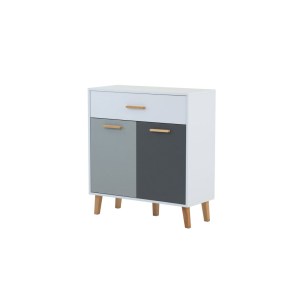 alpha-TO-TIMMYCHEST2D1S-2957102 ΚΟΜΟΤΑ TIMMY ΛΕΥΚΟ-ΓΡΑΦΙΤΗ-ΓΚΡΙ 84X36X92CM