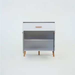 alpha-TO-TIMMYCHEST2D1S-2957103 ΚΟΜΟΤΑ TIMMY ΛΕΥΚΟ-ΓΡΑΦΙΤΗ-ΓΚΡΙ 84X36X92CM