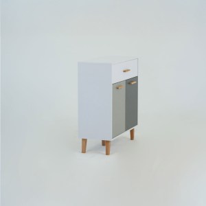 alpha-TO-TIMMYCHEST2D1S-2957105 ΚΟΜΟΤΑ TIMMY ΛΕΥΚΟ-ΓΡΑΦΙΤΗ-ΓΚΡΙ 84X36X92CM