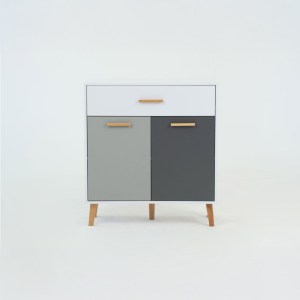 alpha-TO-TIMMYCHEST2D1S-2957108 ΚΟΜΟΤΑ TIMMY ΛΕΥΚΟ-ΓΡΑΦΙΤΗ-ΓΚΡΙ 84X36X92CM