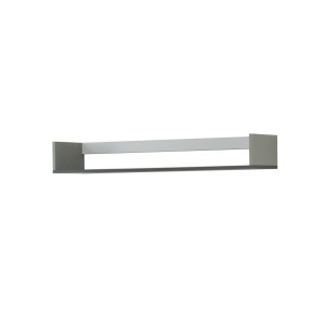 alpha-TO-TIMMYSHELF120-14631 ΚΡΕΜΑΣΤΟ ΡΑΦΙ TIMMY ΛΕΥΚΟ-ΓΡΑΦΙΤΗ-ΓΚΡΙ 120X25X16.6CM