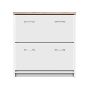 alpha-TO-TOPBUT2KW-3041 ΠΑΠΟΥΤΣΟΘΗΚΗ TOP MIX 80X27X85CM ΛΕΥΚΗ-ΣΟΝΟΜΑ