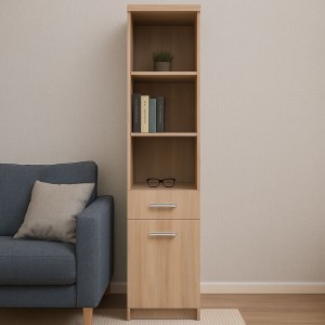 alpha-TO-TOPREG1D1S-14690 TOP MIX ΡΑΦΙΕΡΑ 40X33X183CM ΣΟΝΟΜΑ