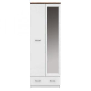 alpha-TO-TOPSFZ2D1S60W-3052 ΝΤΟΥΛΑΠΑ ΔΙΦΥΛΛΗ TOP MIX 60X33X183CM ΛΕΥΚΗ-ΣΟΝΟΜΑ