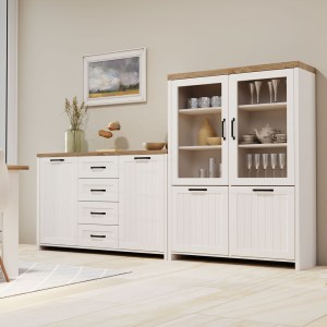 alpha-TO-VERNEKOM2D4S-16846 ΜΠΟΥΦΕΣ VERNE 147.9X37.2X91.8CM ΛΕΥΚΟ-ΦΥΣΙΚΟ ΔΡΥΣ