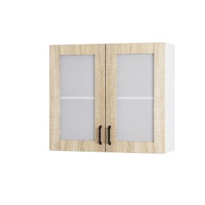 alpha-W8072GM01-7151 MODEST ΠΑΝΩ ΝΤΟΥΛΑΠΙ-ΒΙΤΡΙΝΑ ΣΟΝΟΜΑ 80X30X72CM