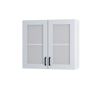alpha-W8072GM04-7149 MODEST ΠΑΝΩ ΝΤΟΥΛΑΠΙ-ΒΙΤΡΙΝΑ ΓΚΡΙ 80X30X72CM