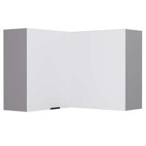 alpha-WG6072C02-7353 CRAFT ΠΑΝΩ ΝΤΟΥΛΑΠΙ ΓΩΝΙΑΚΟ ΛΕΥΚΟ 60-60X30X72CM