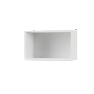 alpha-WM6036WHITE-7659 MODEST ΠΑΝΩ ΝΤΟΥΛΑΠΙ ΛΕΥΚΟ 60X40X36ΕΚ