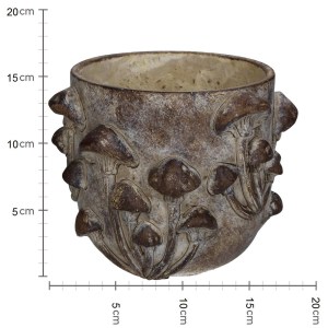 Artelibre - 05150794 ΚΑΣΠΩ ΜΑΝΙΤΑΡΙ ΚΑΦΕ ΤΣΙΜΕΝΤΟ 18.5X18.5X14.5CM