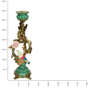 Artelibre - 05151677 ΚΗΡΟΠΗΓΙΟ ΠΟΛΥΧΡΩΜΟ POLYRESIN 11X9.5X34.8CM