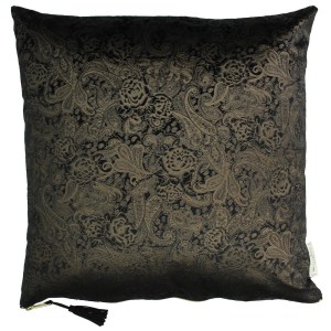 Artelibre - 05152294 ΜΑΞΙΛΑΡΙ PAISLEY ΜΑΥΡΟ ΒΕΛΟΥΔΟ 45X45CM