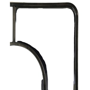 Artelibre - 05152318 ΚΑΘΡΕΠΤΗΣ ΜΑΥΡΟ ΜΕΤΑΛΛΟ 68X3X98.5CM