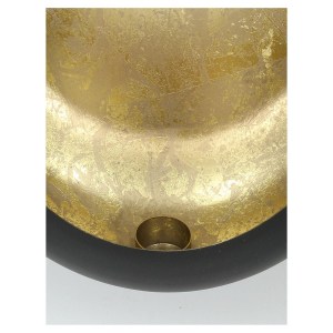 Artelibre - 05152525 ΚΗΡΟΠΗΓΙΟ ΜΑΥΡΟ ΜΕΤΑΛΛΟ 41X14X41CM