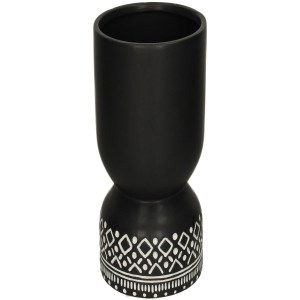 Artelibre - 05153106 ΚΑΣΠΩ TRIBAL ΜΑΥΡΟ ΚΕΡΑΜΙΚΟ 15X15X27.5CM