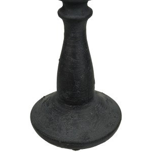Artelibre - 05153464 ΚΗΡΟΠΗΓΙΟ ΜΑΥΡΟ POLYRESIN 8.5X8.5X22CM