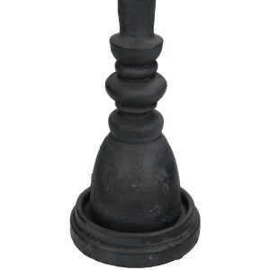 Artelibre - 05153466 ΚΗΡΟΠΗΓΙΟ ΜΑΥΡΟ POLYRESIN 8.5X8.5X25CM