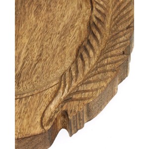 Artelibre - 05153508 ΔΙΣΚΟΣ ΞΥΛΟ ΚΑΦΕ 30X30X2.5CM