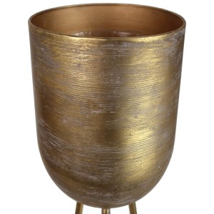 Artelibre - 05153552 ΚΑΣΠΩ ΧΡΥΣΟ ΜΕΤΑΛΛΟ 26.5X26.5X101CM ΣΕΤ 2ΤΜΧ