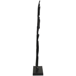 Artelibre - 05153713 ΔΙΑΚΟΣΜΗΤΙΚΟ ΜΑΥΡΟ ΑΛΟΥΜΙΝΙΟ 13X12X67CM