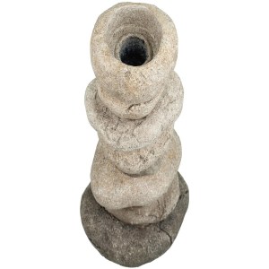 Artelibre - 05153953 ΚΗΡΟΠΗΓΙΟ ΠΕΤΡΕΣ ΓΚΡΙ POLYRESIN 13X11X25.5CM