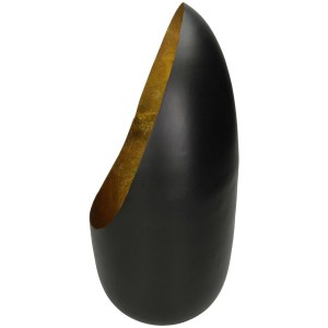 Artelibre - 05153956 ΚΗΡΟΠΗΓΙΟ ΜΑΥΡΟ ΜΕΤΑΛΛΟ 17X17X27CM