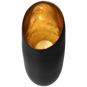 Artelibre - 05153958 ΚΗΡΟΠΗΓΙΟ ΜΑΥΡΟ ΑΛΟΥΜΙΝΙΟ 13.5X13.5X20CM