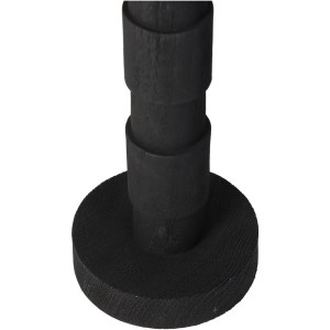 Artelibre - 05154036 ΚΗΡΟΠΗΓΙΟ ΜΑΥΡΟ POLYRESIN 8.8X8.8X36.5CM